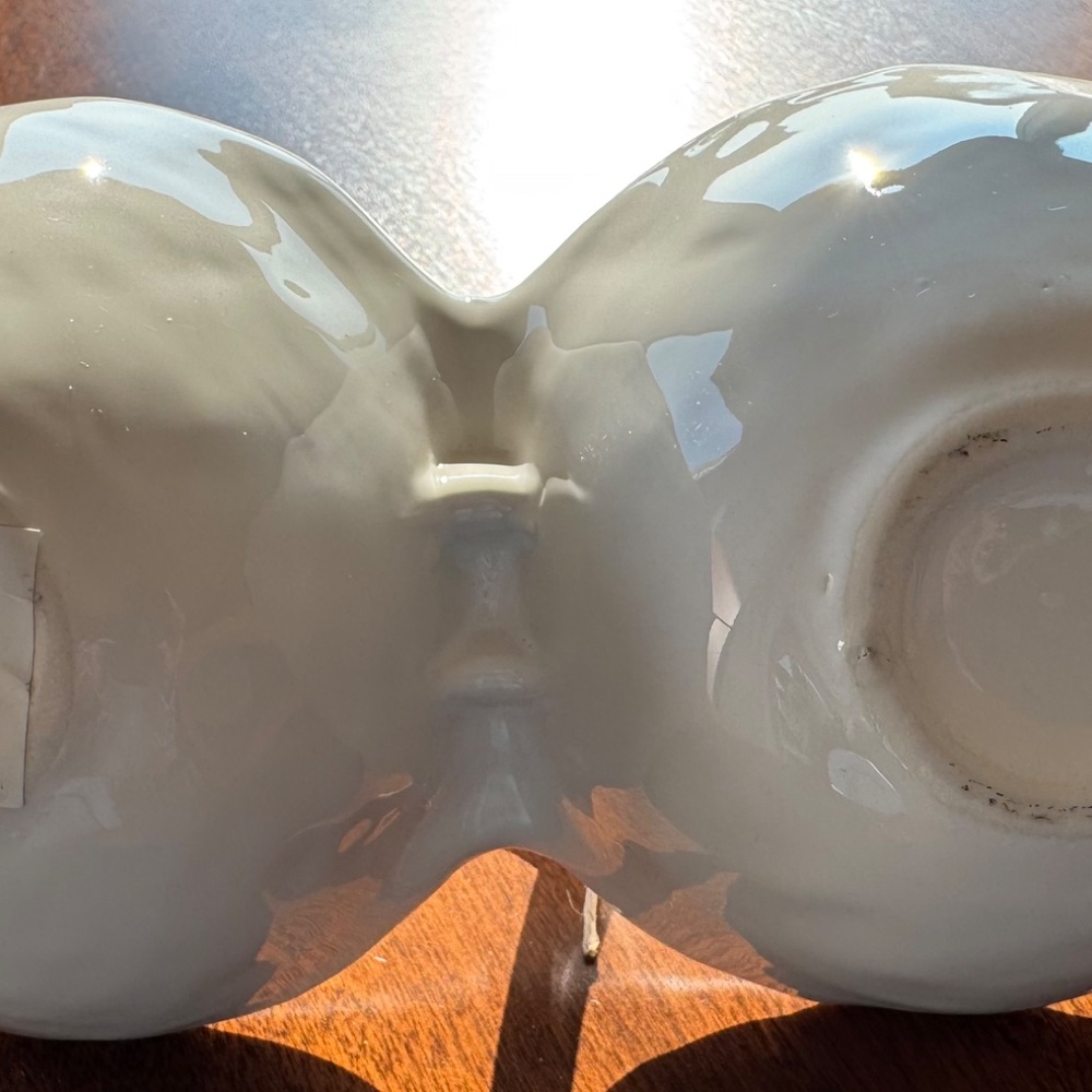 Mud Pie brand double serving dish NEW never used - Picture 2 of 4